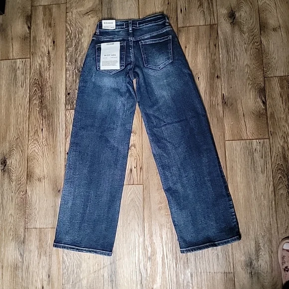 Wide Leg Denim Jeans - Picture 8 of 9